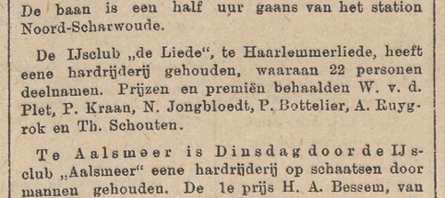 18930112-NieuwsVanDeDag Wedstrijden, men meld ons uit Haarlem, IJsclub 18930112-NieuwsVanDeDag Wedstrijden, men meld ons uit Haarlem, IJsclub